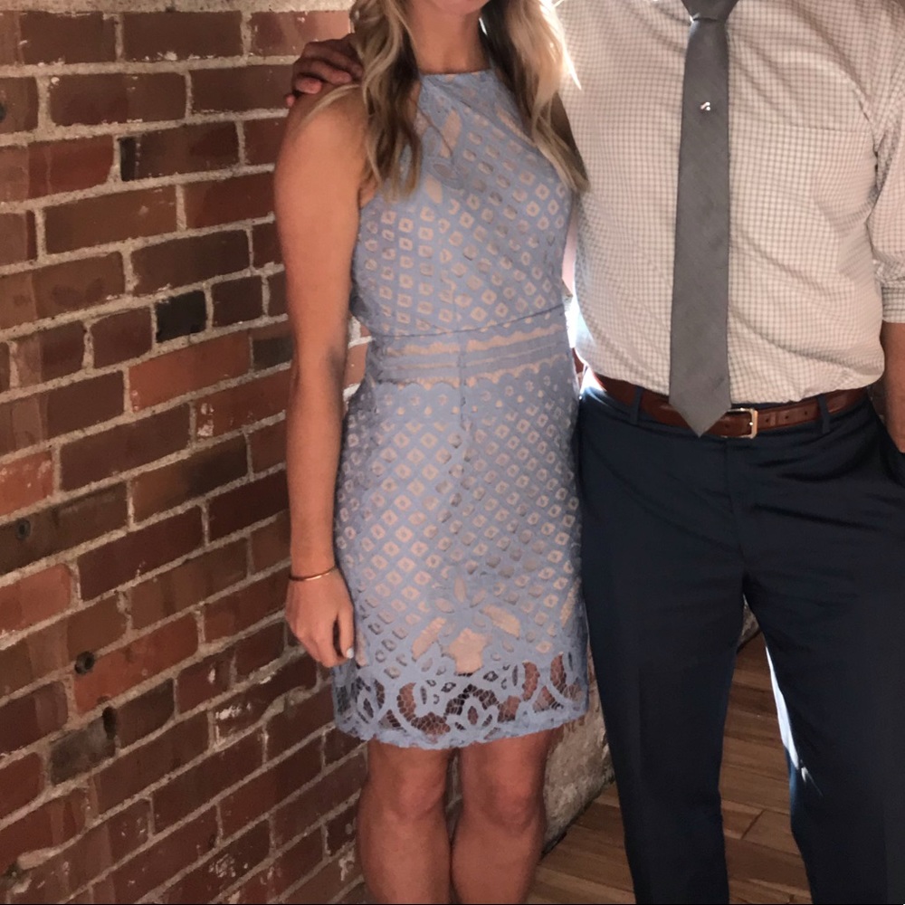 Blue Lace Dress!